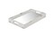 Contemporary Home Living 15.75&#x22; White Rustic Serving Tray with Beveled Mirror